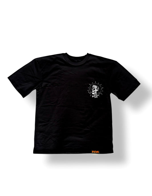 T-shirt Nera & Bianca - Fuck Original Bike -