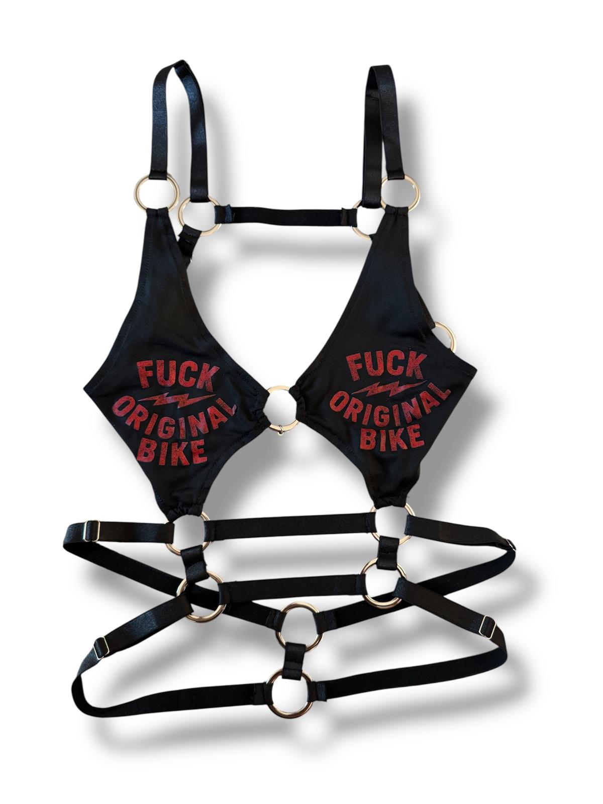 Black-Harness Bikini Sfinxy