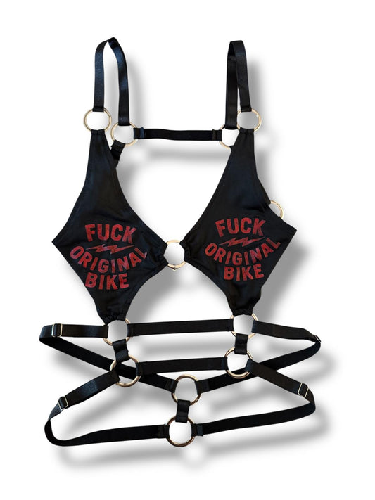 Black-Harness Bikini Sfinxy