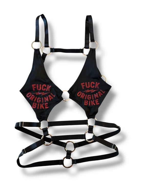 Black-Harness Bikini Sfinxy
