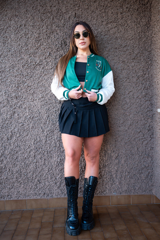 College Sweatshirt FOB green