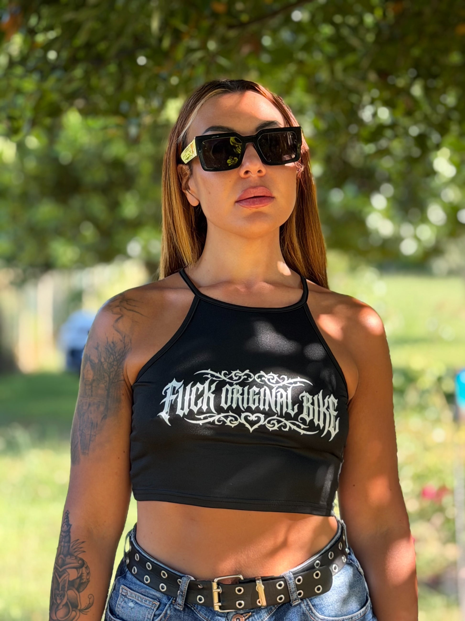Ink crop top