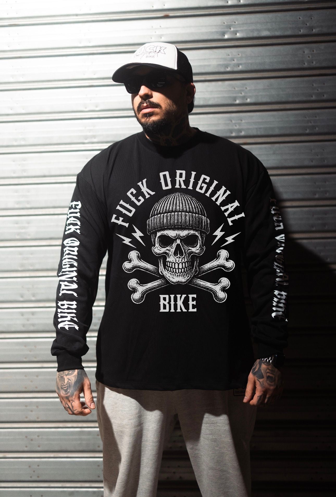 Sailor skull long-sleeve