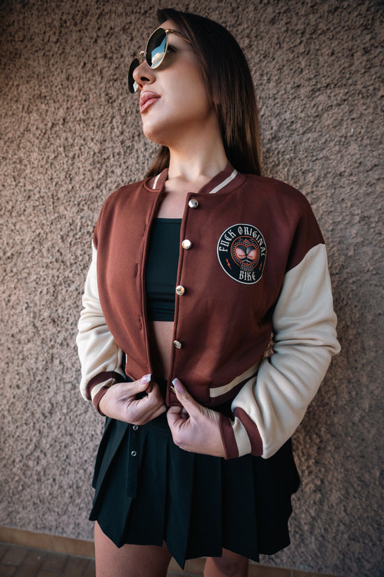 College sweatshirt FOB Brown