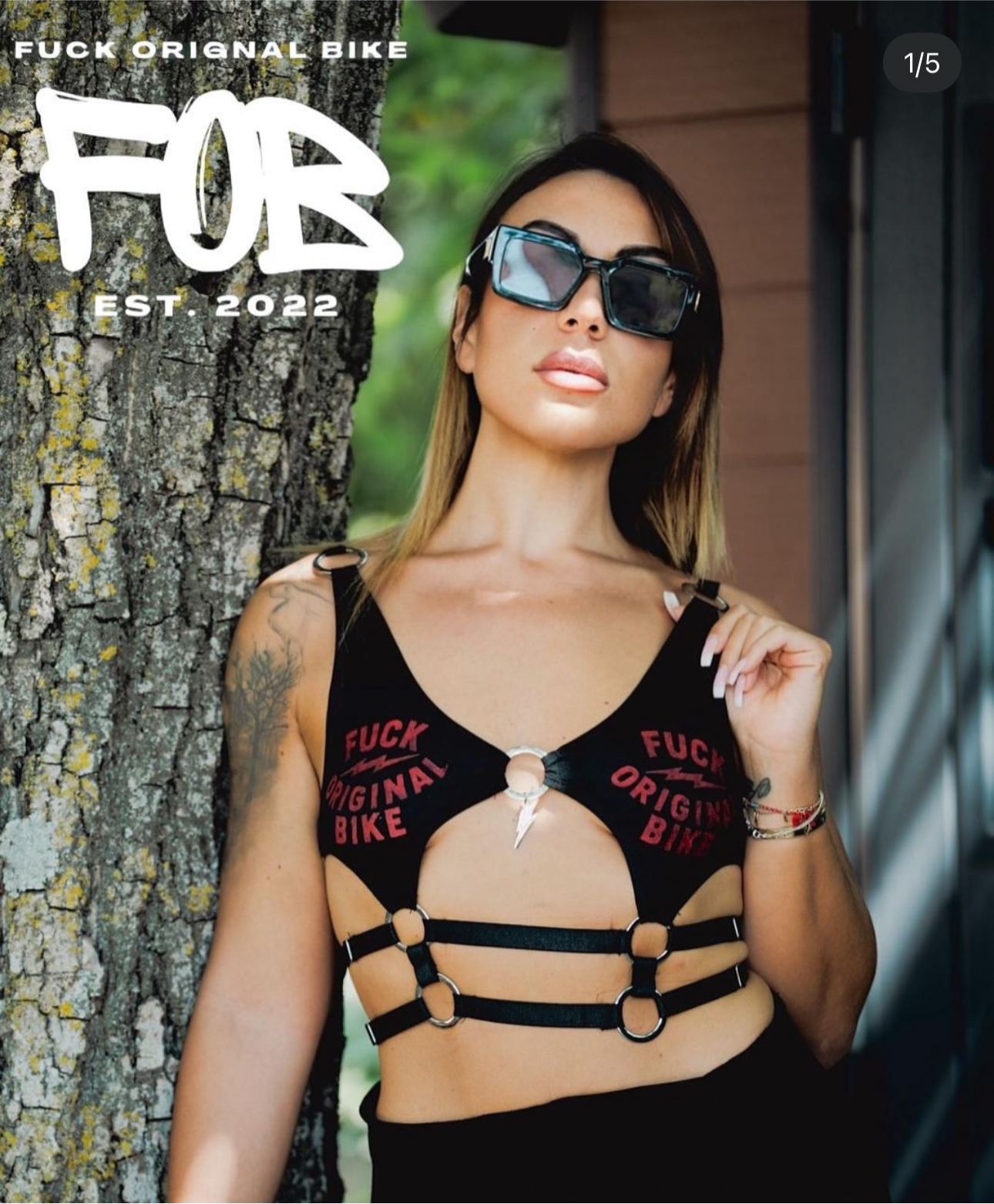 Black-Harness Bikini Sfinxy