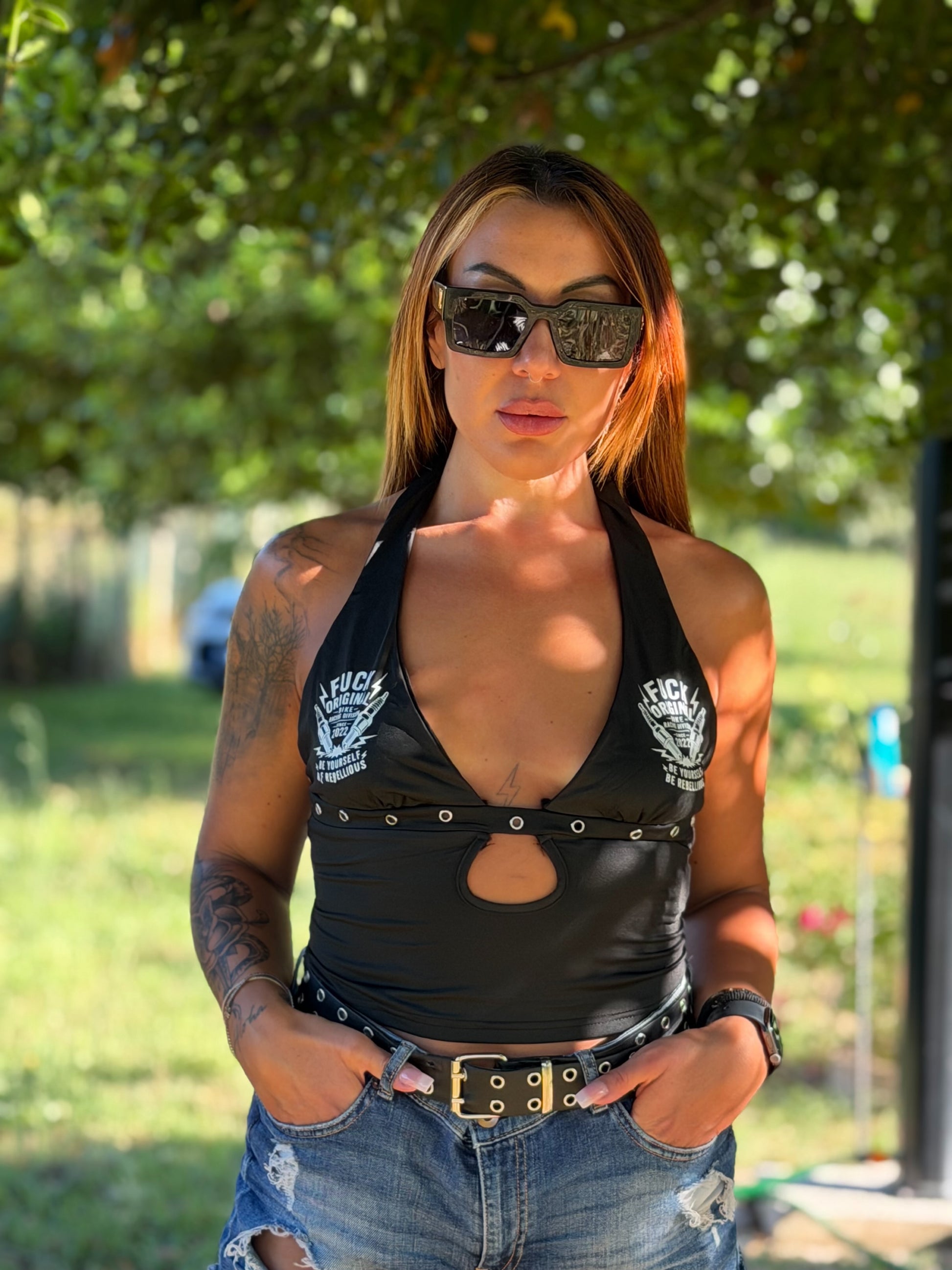 Mechanical FOB Crop Top