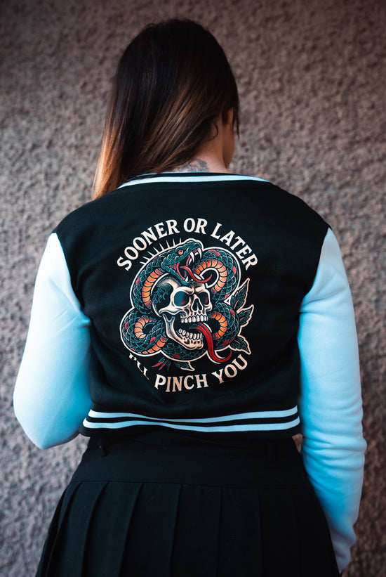 College Sweatshirt FOB black&white