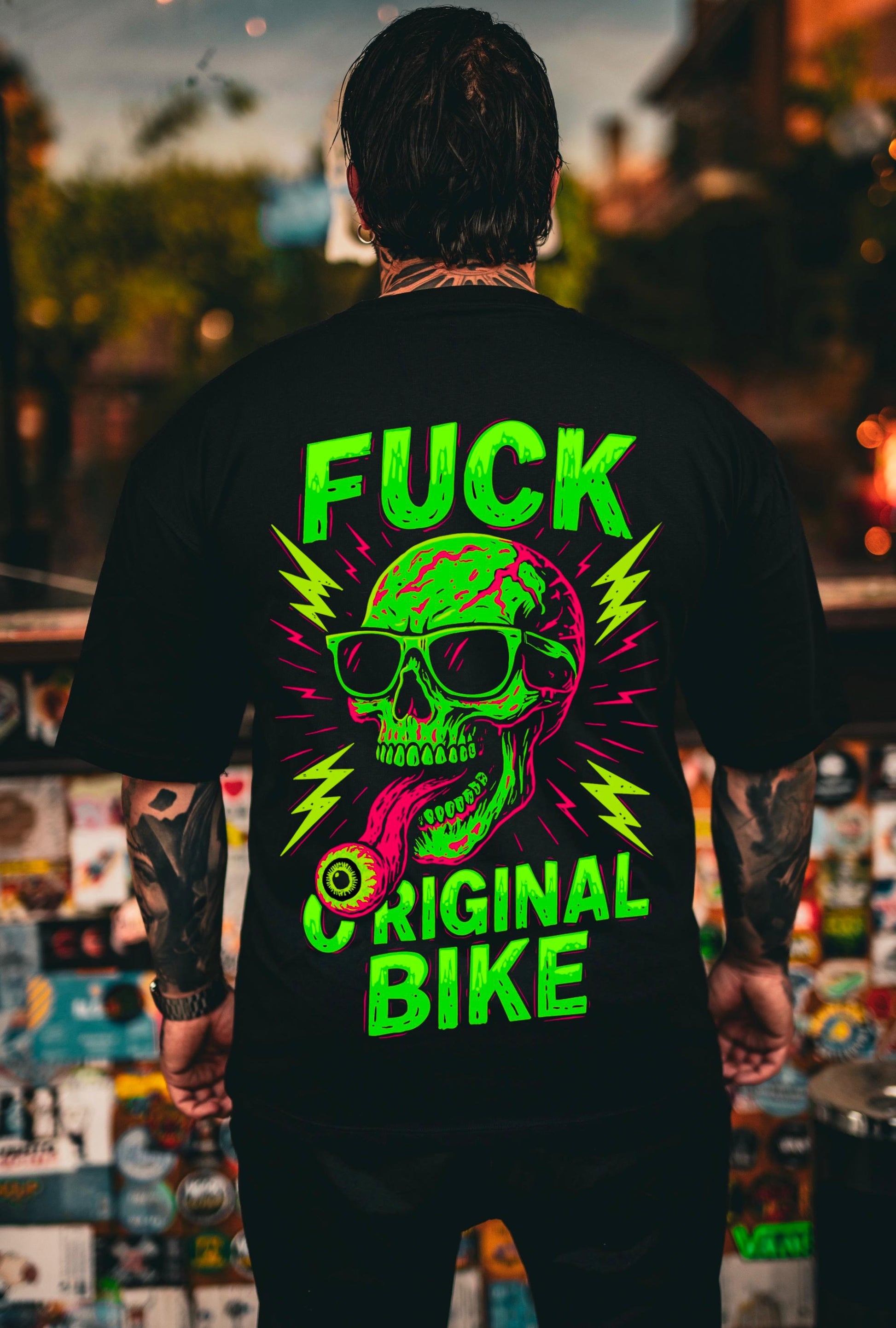 Rolling skull
