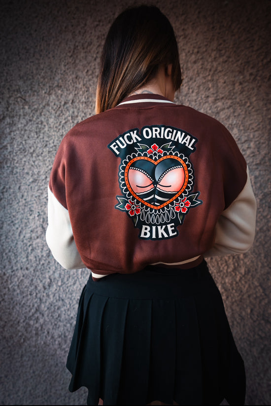 College sweatshirt FOB Brown