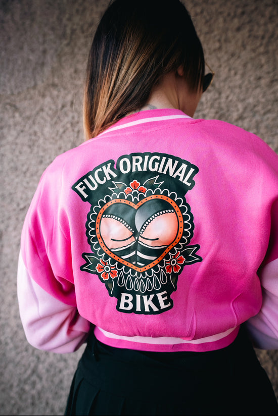 College Sweatshirt FOB Pink