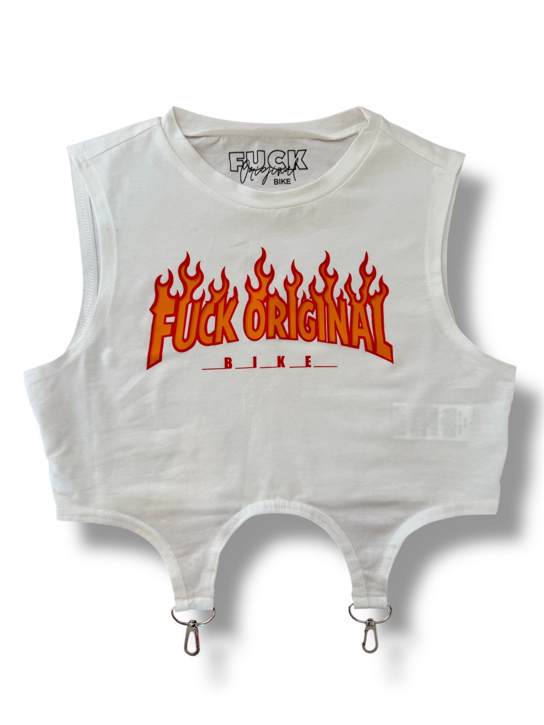 FLAMES in white FOB