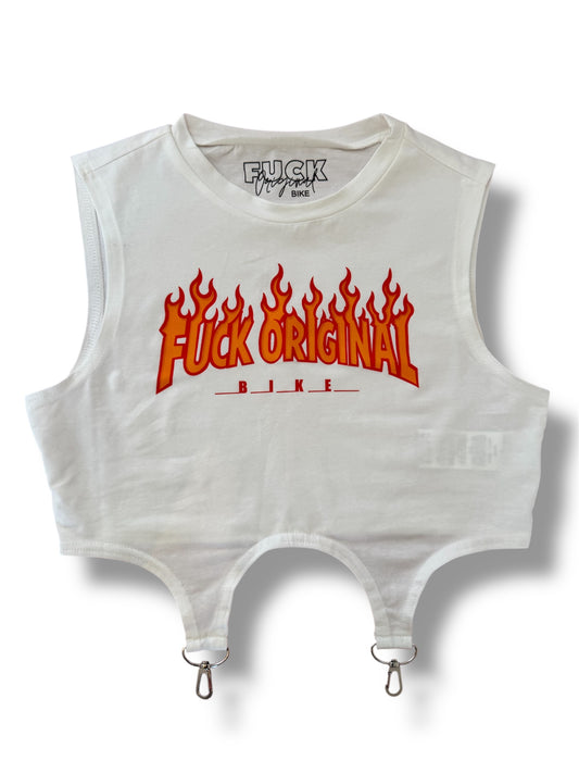 FLAMES in white FOB