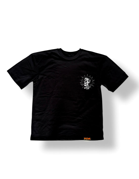 T-shirt Nera & Bianca - Fuck Original Bike - 