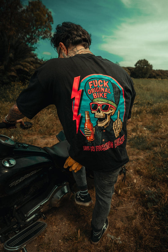 T-Shirt OverSize - Fuck Original Bike - 