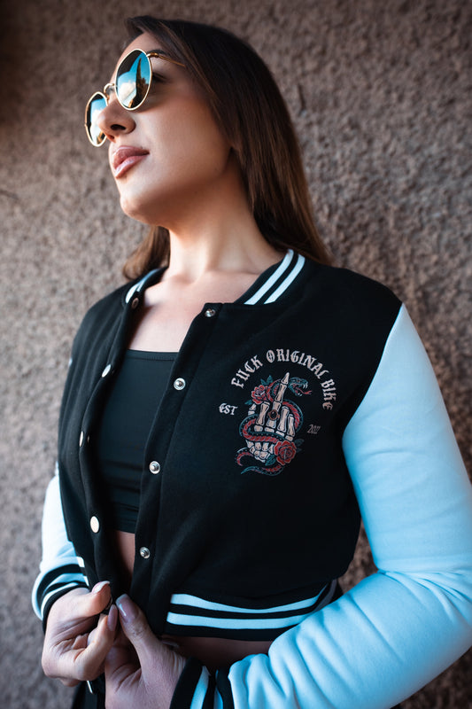 College Sweatshirt FOB black&white